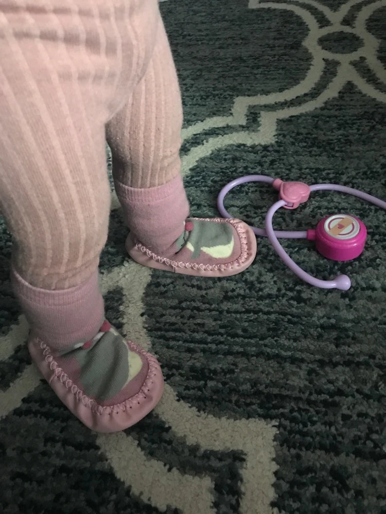 Toddler Indoor Sock Shoes Newborn Baby Socks Winter Thick Terry Cotton Baby Girl Sock with Rubber Soles Infant Animal Funny Sock