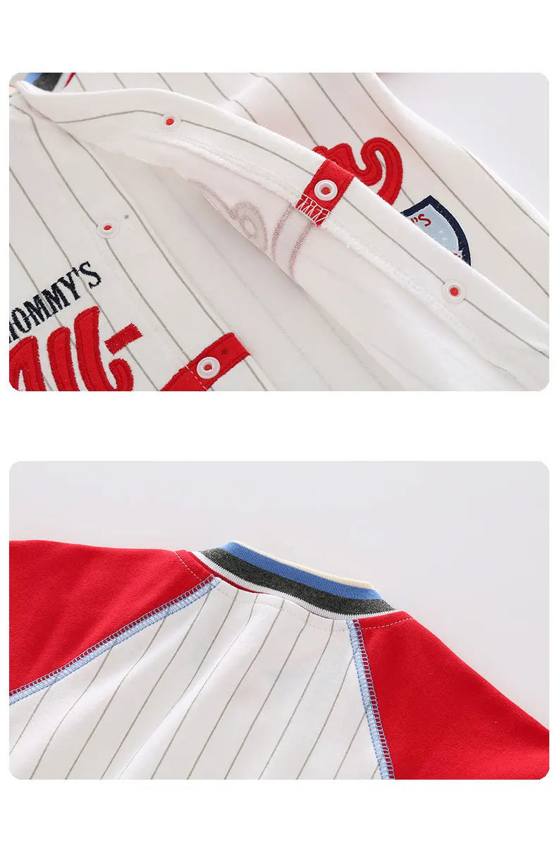 Summer Style Newborn Baby Boy Girl Cute Cartoon Toy Car All Printed Comfortable Short Sleeved Jumpsuit Made Of Pure