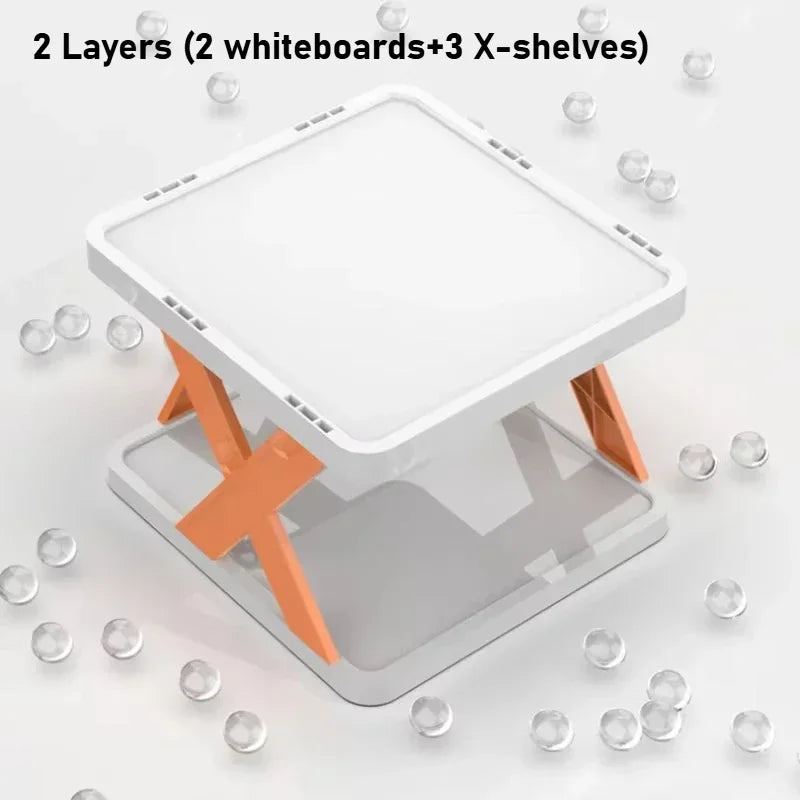 Stackable Shoe Rack Multi Layer Shoes Storage Organizer Removable Space Saving Shoes Shelf Plastic Shoes Cabinets Home Supplies